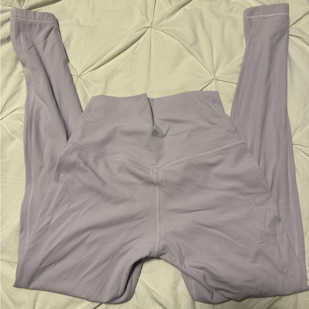 Lululemon Athletica Lavander Frost Align Leggings Size 6. Worn a few times